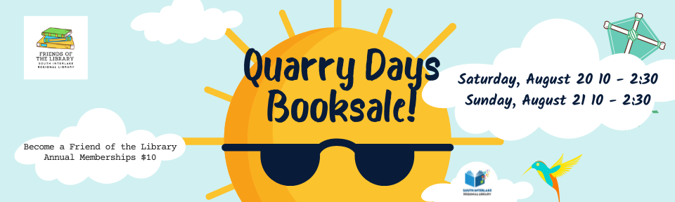 Quarry Days Book Sale